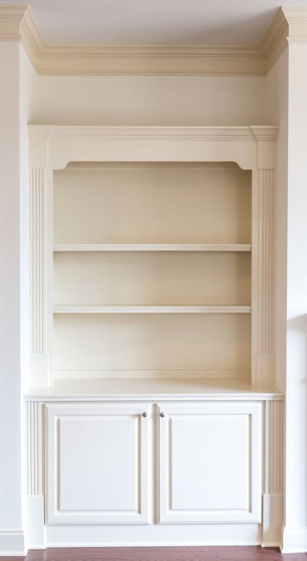 Built In Bookcase Installation in Fairfax, VA