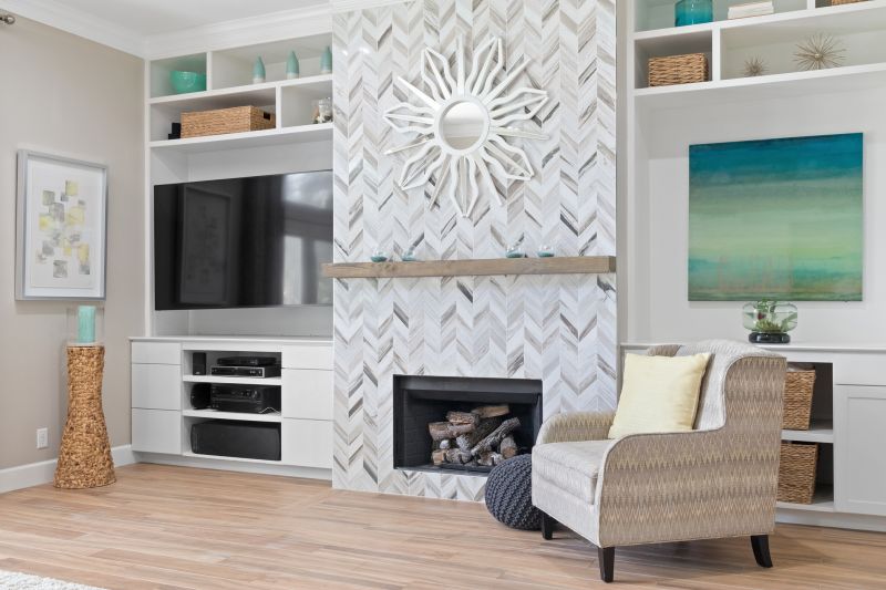 Fireplace Shelves Installation in Raleigh, NC